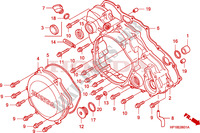 RIGHT CRANKCASE COVER (TRX450R6,7,8/ER6,7,8) for Honda TRX 450 R SPORTRAX Electric Start 2008