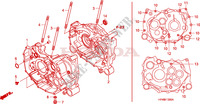 CRANKCASE for Honda FOURTRAX 420 RANCHER 4X4 Electric Shift 2007
