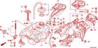 FUEL TANK for Honda FOURTRAX 420 RANCHER 2X4 Electric Shift 2011