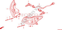 HEADLIGHT for Honda FOURTRAX 420 RANCHER 2X4 BASE 2011