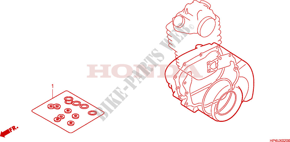 GASKET KIT for Honda FOURTRAX 420 RANCHER 2X4 BASE 2011