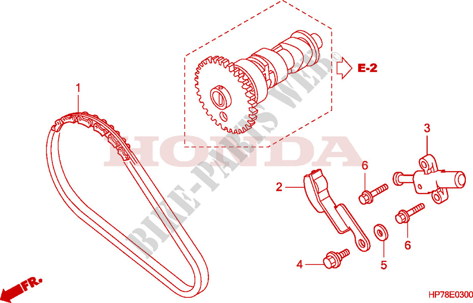 CAM CHAIN   TENSIONER for Honda FOURTRAX 420 RANCHER AT PS RED 2010