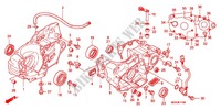 CRANKCASE/OIL PUMP for Honda CRF 450 R 2011