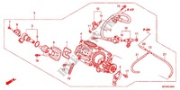 THROTTLE BODY for Honda DEAUVILLE 700 ABS 2013