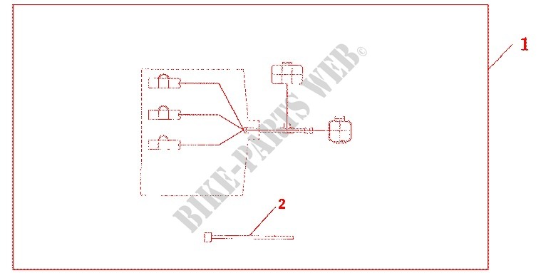 ACCESSORY HARNESS for Honda DEAUVILLE 700 ABS 2016
