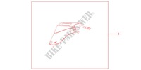 SCOOTER BLANKET for Honda SILVER WING 600 ABS 2011