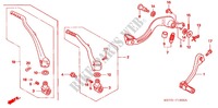 KICK STARTER ARM   BRAKE PEDAL   GEAR LEVER for Honda CRF 450 X 2011