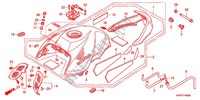 FUEL TANK for Honda CB 1000 R WHITE 2012