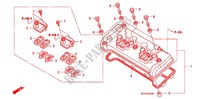 CYLINDER HEAD COVER for Honda CB 1000 R BLANCHE 2012
