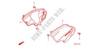 SIDE COVERS for Honda CB 600 F HORNET ABS WHITE 34HP 2012