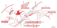 STICKERS for Honda CB 600 F HORNET ABS BLANCHE 2012