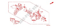 REAR BRAKE CALIPER  for Honda CB 600 F HORNET 34CV 2012