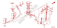 REAR BRAKE MASTER CYLINDER (CBF1000FA/FT/FS) for Honda CBF 1000 2012