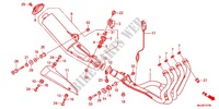 EXHAUST MUFFLER (2) for Honda CBF 1000 F ABS TS 2012