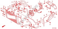 RADIATOR for Honda CBR 600 F ABS WHITE 2012