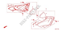 SIDE COVERS for Honda CBR 600 F ABS WHITE 2012