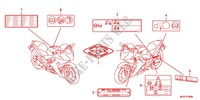 CAUTION LABEL (1) for Honda CBR 600 F ABS 2012