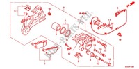 REAR BRAKE CALIPER (CBR600FA) for Honda CBR 600 F ABS 2012
