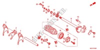 GEARSHIFT DRUM   SHIFT FORK for Honda CBR 600 F 2012