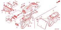 TAILLIGHT (2) for Honda CBR 600 F 2012