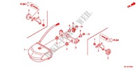 TAILLIGHT (2) for Honda CBR 600 RR NOIRE 2012