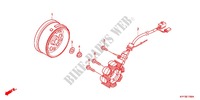 LEFT CRANKCASE COVER   ALTERNATOR (2) for Honda CB1 125 RUEDAS FUNDIDAS 2012