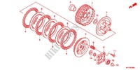 CLUTCH for Honda ACE 125 CASTED WHEELS 2012