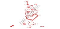 CYLINDER HEAD COVER for Honda CRF 250 R 2012