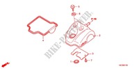 CYLINDER HEAD COVER for Honda CRF 250 X 2012