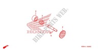 CRANKCASE   OIL PUMP for Honda CRF 250 X 2012