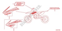 STICKERS for Honda CRF 450 R 2012