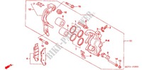 FRONT BRAKE CALIPER for Honda CRF 450 X 2012