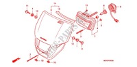HEADLIGHT for Honda CRF 450 X 2012
