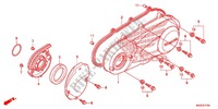 LEFT CRANKCASE COVER   ALTERNATOR (2) for Honda S WING 125 2012