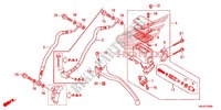 REAR BRAKE MASTER CYLINDER for Honda S WING 125 2012