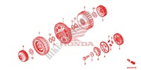 CLUTCH for Honda INTEGRA 700 35KW 2012