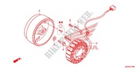 LEFT CRANKCASE COVER   ALTERNATOR (2) for Honda INTEGRA 700 35KW 2012