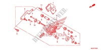 PARKING BRAKE CALIPER for Honda NC 700 INTEGRA 2012