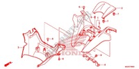 STEERING HANDLE/ HANDLE COVER (1) for Honda NC 700 INTEGRA 2012
