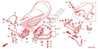 SINGLE SEAT (2) for Honda INTEGRA 700 2012