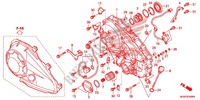 RIGHT CRANKCASE COVER for Honda INTEGRA 700 2012