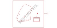 WINDSHIELD for Honda NC 700 ABS 2012