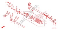 GEARSHIFT DRUM (NC700S/SA) for Honda NC 700 35KW 2012