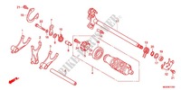 GEARSHIFT DRUM (NC700X/XA) for Honda NC 700 X ABS 35KW 2012