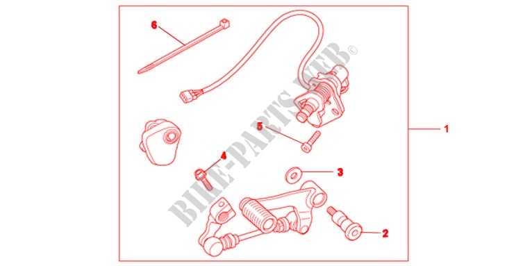 DCT PEDAL SHIFT KIT for Honda NC 700 X ABS 35KW 2012
