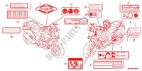 CAUTION LABEL (1) for Honda NC 700 X ABS 2012