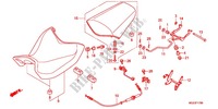 SINGLE SEAT (2) for Honda NC 700 X ABS 2012