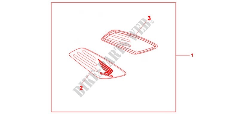 FRONT COWL PANEL SET for Honda NC 700 X ABS DCT 2012
