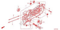 LEFT CRANKCASE for Honda VISION 50 2012