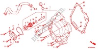 RIGHT CRANKCASE COVER   WATER PUMP for Honda SH 300 2012
